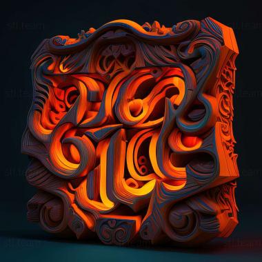 3D модель Гра Neon Abyss (STL)